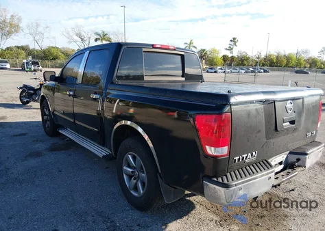 2008 Nissan Titan Se from USA, damaged, VIN 1N6BA07D48N358714